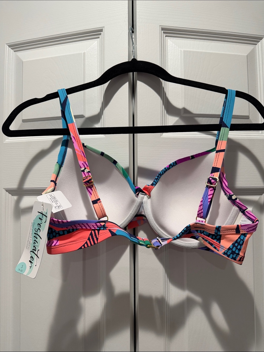 Freshwater Bikini Top Underwire NWT Sz S - Picture 2 of 4